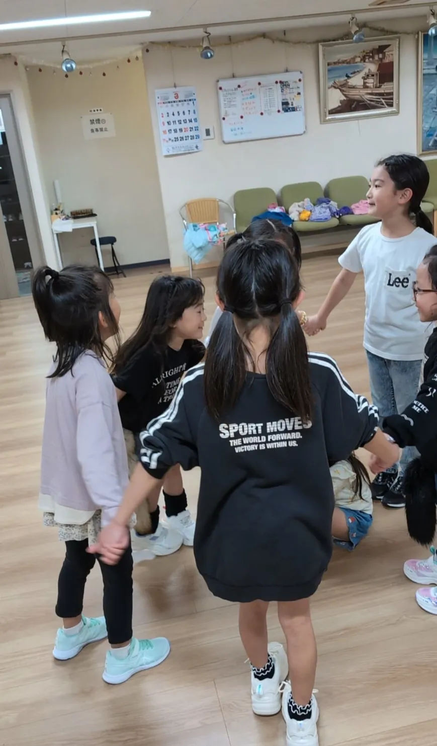 レッスンではダンスの合間に「遊びタイム」を取り入れています